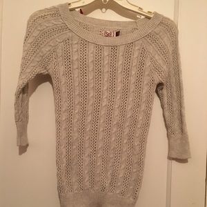 SO bodycon knit sweater